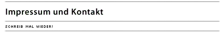 Willkommen.